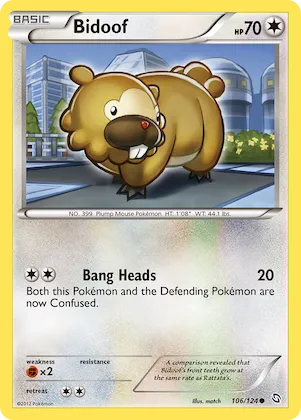 Bidoof #106 – Dragons Exalted