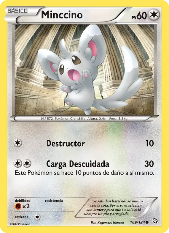 Minccino 109 – Dragones Majestuosos