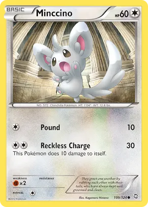 Minccino #109 – Dragons Exalted