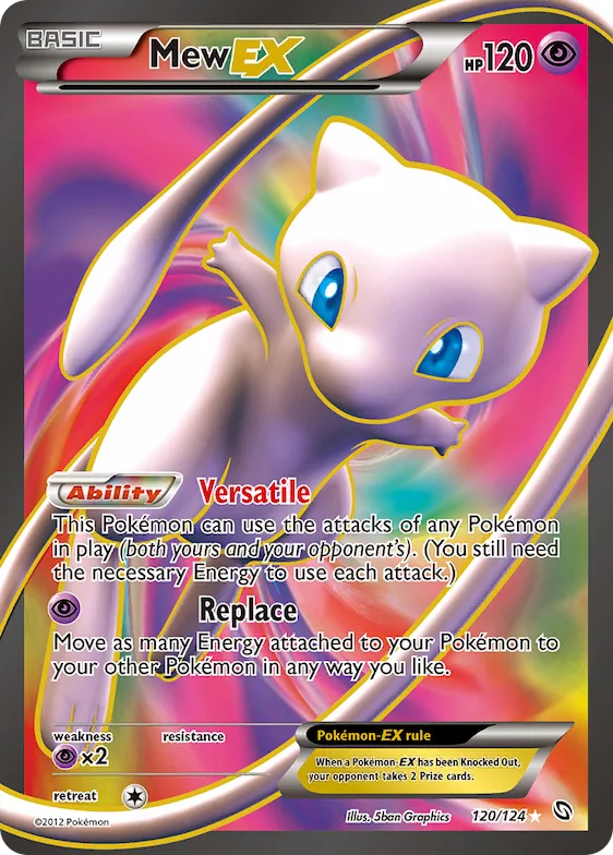 Mew-EX #120 – Dragons Exalted