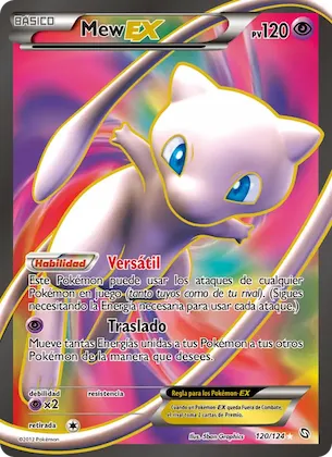 Mew-EX 120 – Dragones Majestuosos