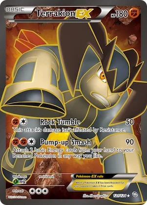Terrakion-EX #121 – Dragons Exalted