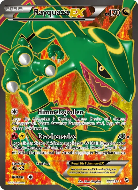 Rayquaza-EX 123 – Hoheit der Drachen