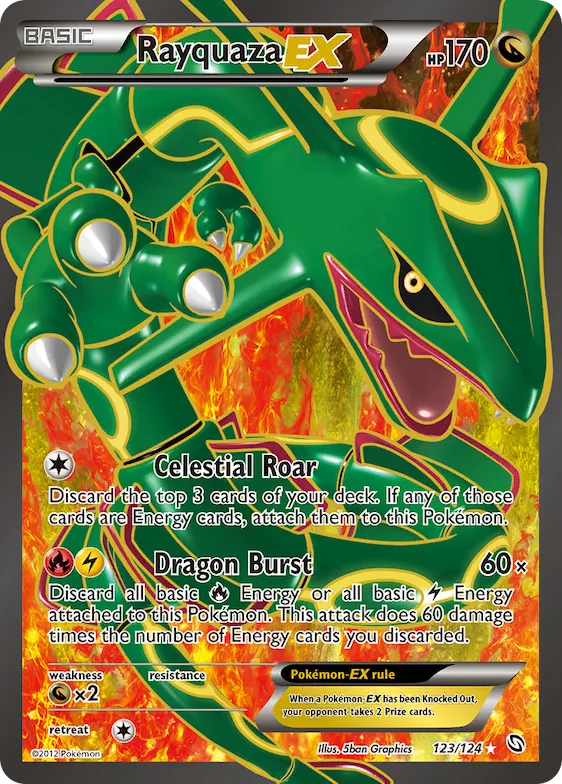 Rayquaza-EX #123 – Dragons Exalted