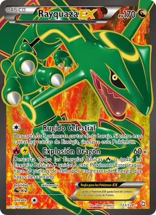 Rayquaza-EX 123 – Dragones Majestuosos