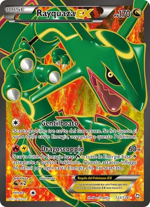 Rayquaza-EX 123 – Stirpe dei Draghi