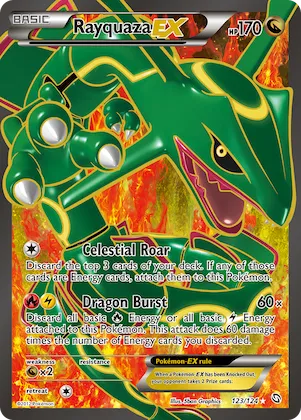 Rayquaza-EX #123 – Dragons Exalted