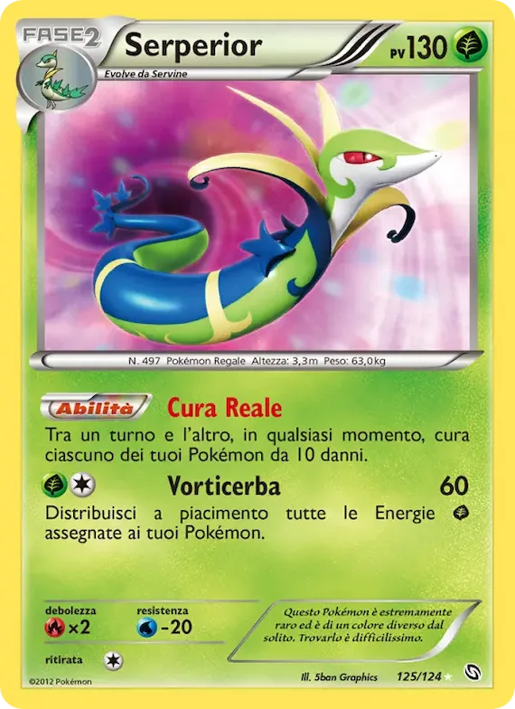 Serperior 125 – Stirpe dei Draghi