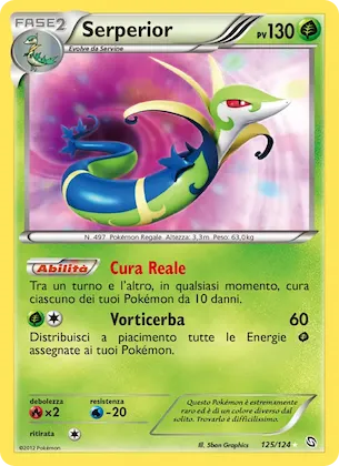 Serperior 125 – Stirpe dei Draghi