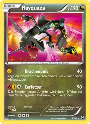 Rayquaza Nr. 128 – Hoheit der Drachen
