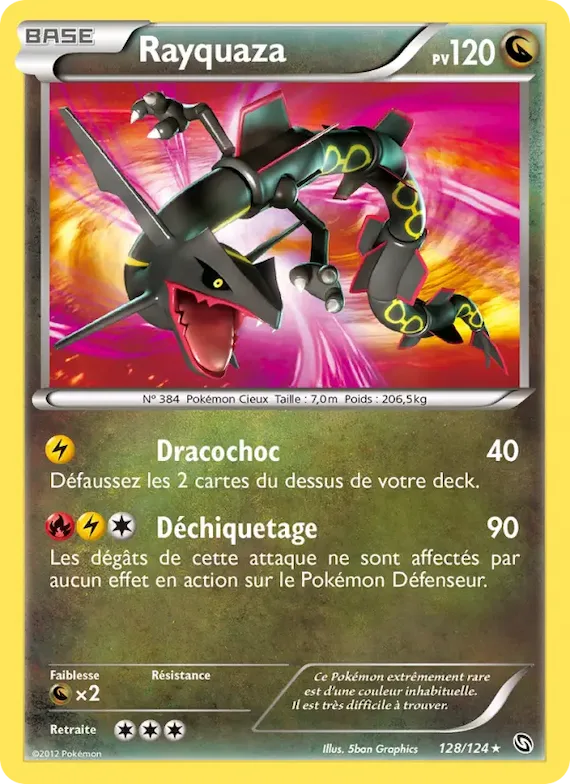Rayquaza 128 – Dragons Éxaltés