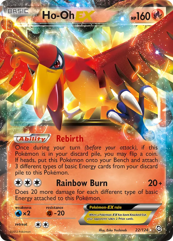Ho-Oh-EX #22 – Dragons Exalted