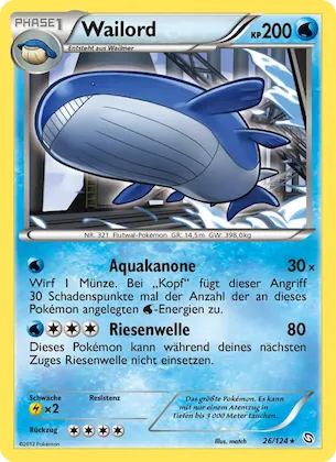 Wailord Nr. 26 – Hoheit der Drachen