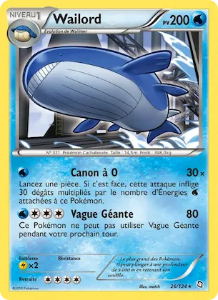 Wailord n° 26 – Dragons Éxaltés
