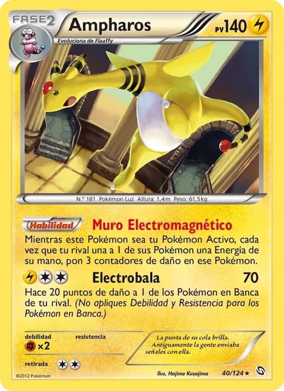 Ampharos 40 – Dragones Majestuosos