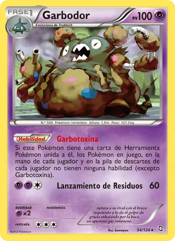 Garbodor 54 – Dragones Majestuosos