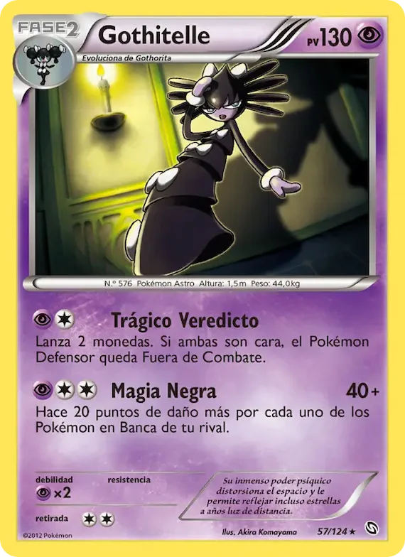 Gothitelle 57 – Dragones Majestuosos
