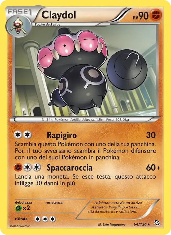 Claydol 64 – Stirpe dei Draghi