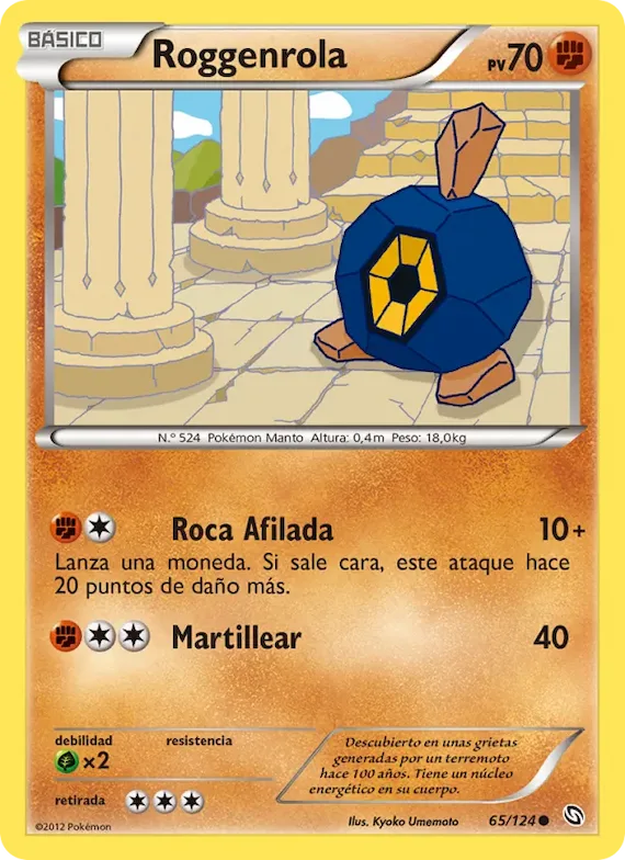 Roggenrola 65 – Dragones Majestuosos