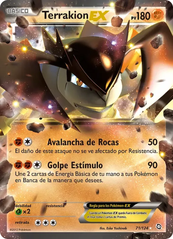 Terrakion-EX 71 – Dragones Majestuosos