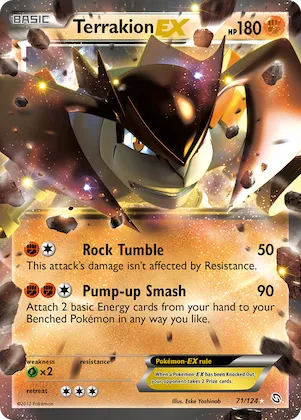 Terrakion-EX #71 – Dragons Exalted