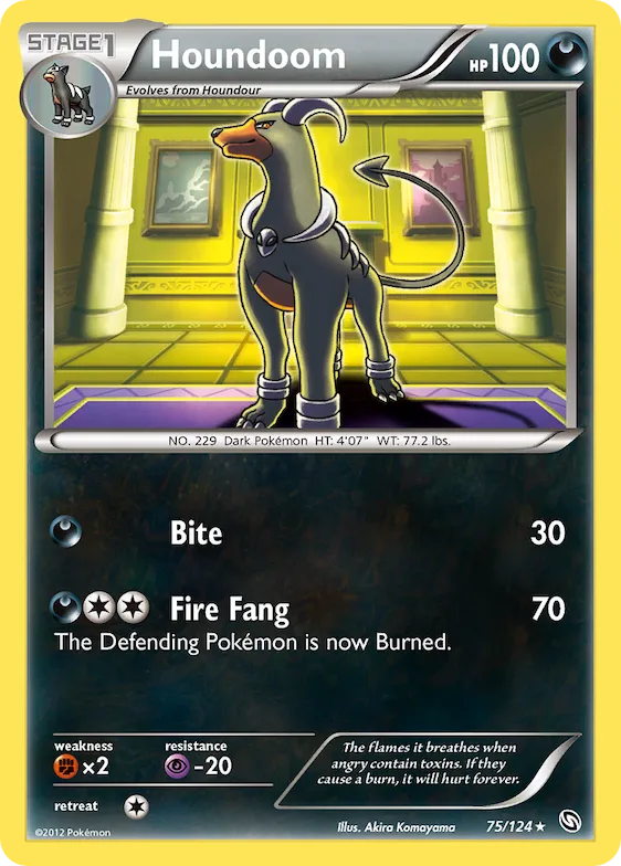 Houndoom #75 – Dragons Exalted