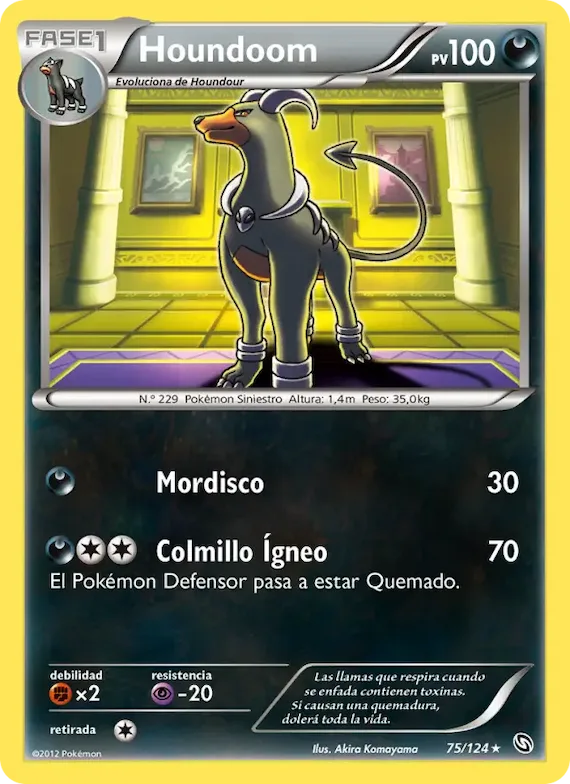 Houndoom 75 – Dragones Majestuosos