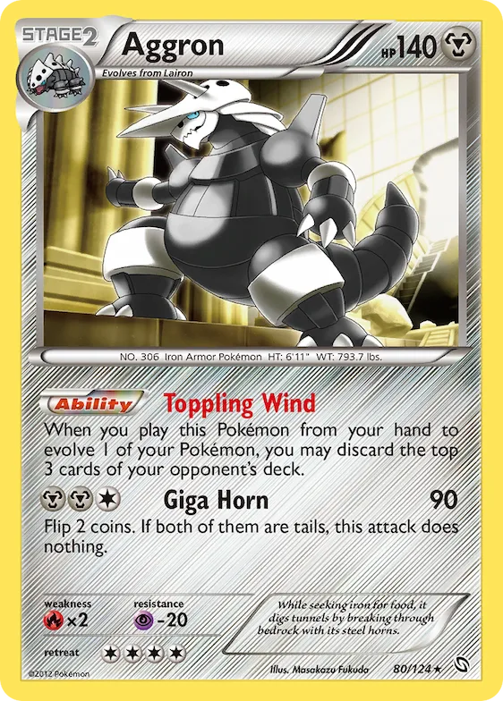 Aggron #80 – Dragons Exalted