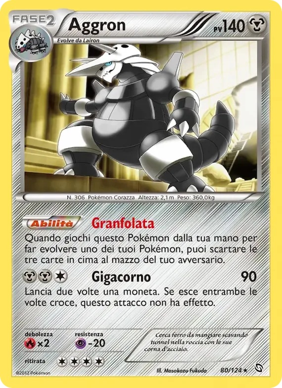 Aggron 80 – Stirpe dei Draghi