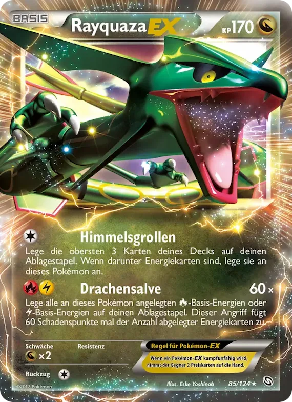 Rayquaza-EX 85 – Hoheit der Drachen