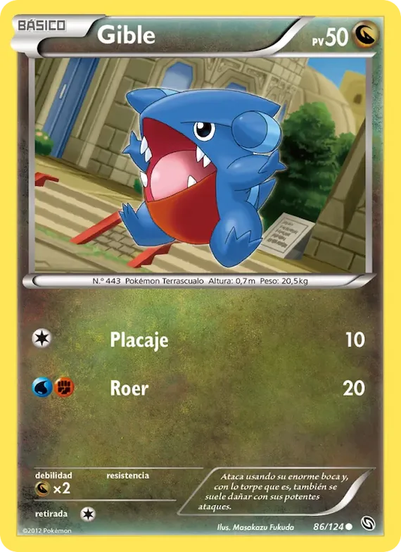Gible 86 – Dragones Majestuosos