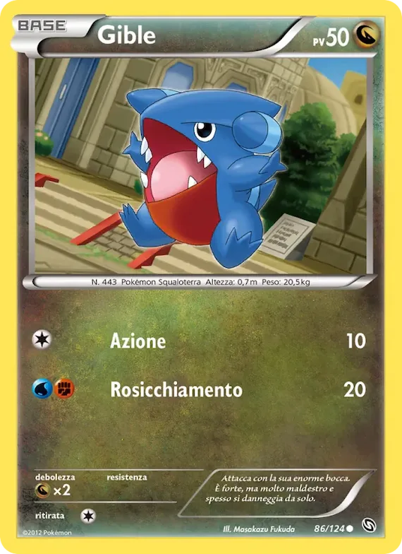 Gible 86 – Stirpe dei Draghi