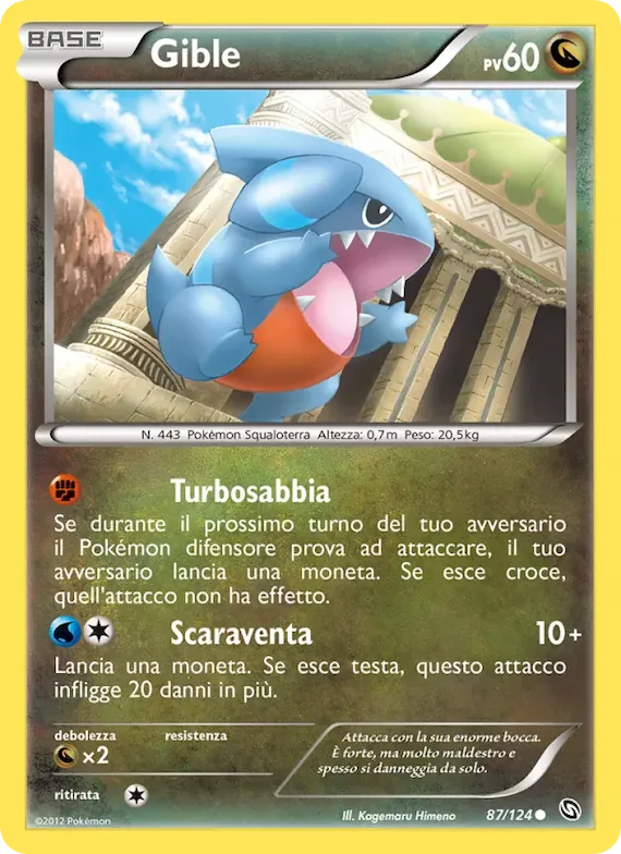 Gible 87 – Stirpe dei Draghi