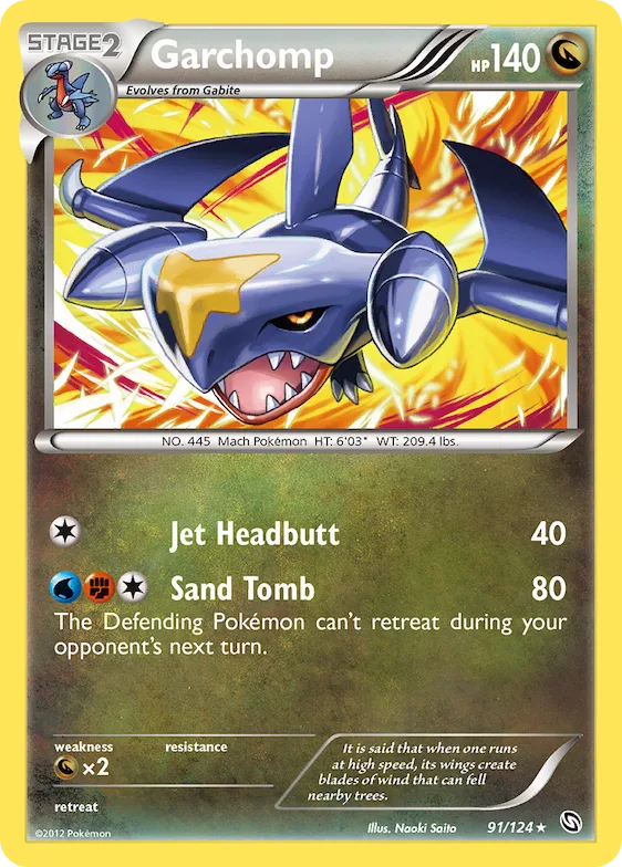 Garchomp #91 – Dragons Exalted