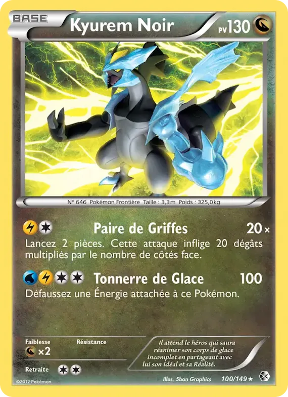 Kyurem Noir 100 – Frontières Franchies