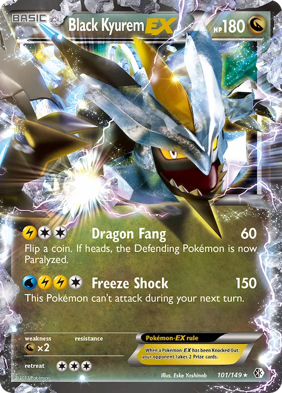 Black Kyurem-EX #101 – Boundaries Crossed