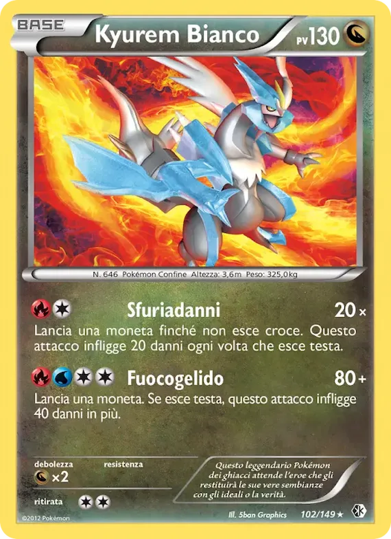 Kyurem Bianco 102 – Confini Varcati
