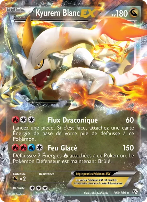 Kyurem Blanc EX 103 – Frontières Franchies