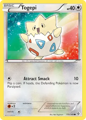 Togepi #110 – Boundaries Crossed