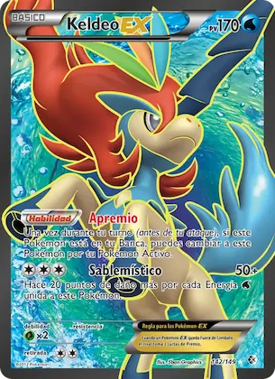 Keldeo-EX 142 – Fronteras Cruzadas