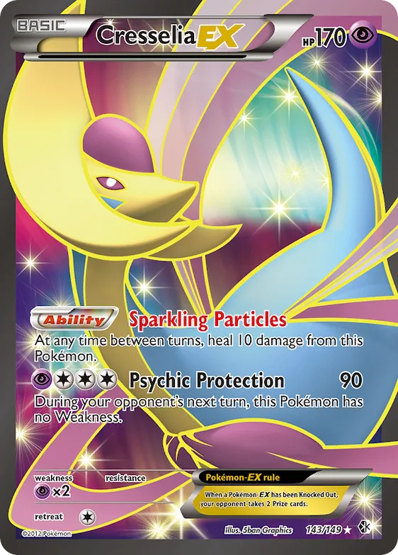 Cresselia-EX #143 – Boundaries Crossed