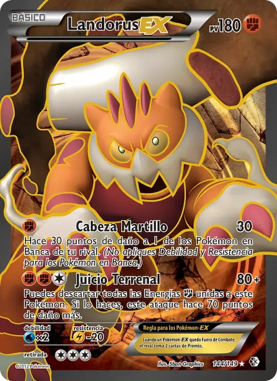 Landorus-EX 144 – Fronteras Cruzadas