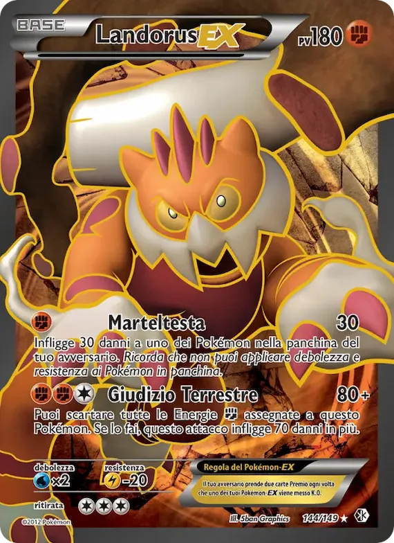 Landorus-EX 144 – Confini Varcati
