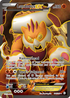 Landorus-EX #144 – Boundaries Crossed