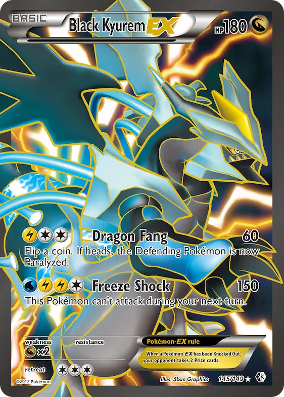 Black Kyurem-EX #145 – Boundaries Crossed