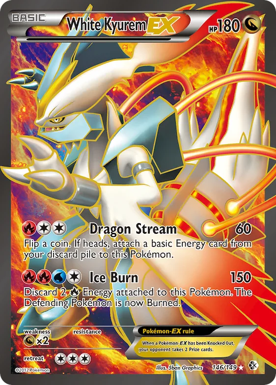 White Kyurem-EX #146 – Boundaries Crossed