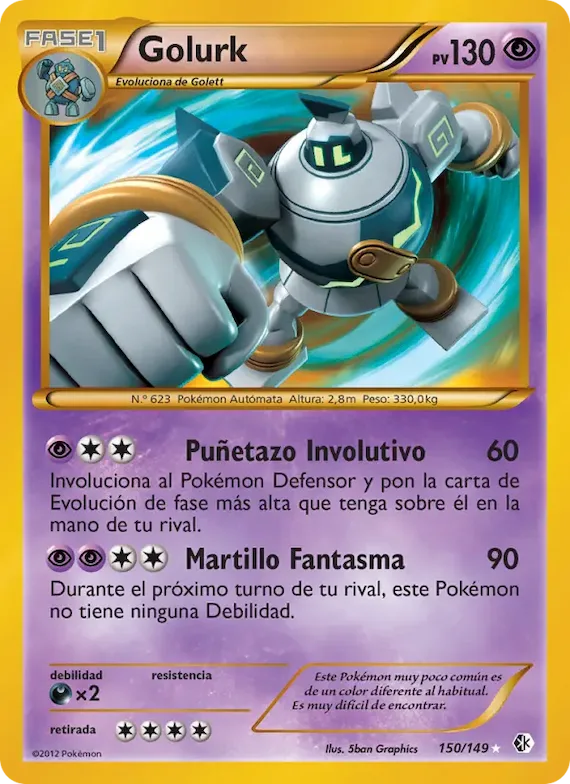 Golurk 150 – Fronteras Cruzadas
