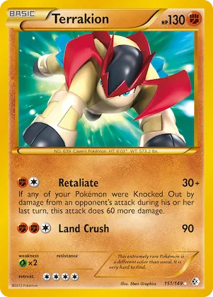 Terrakion #151 – Boundaries Crossed