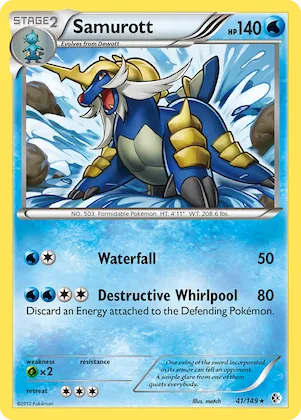 Samurott #41 – Boundaries Crossed