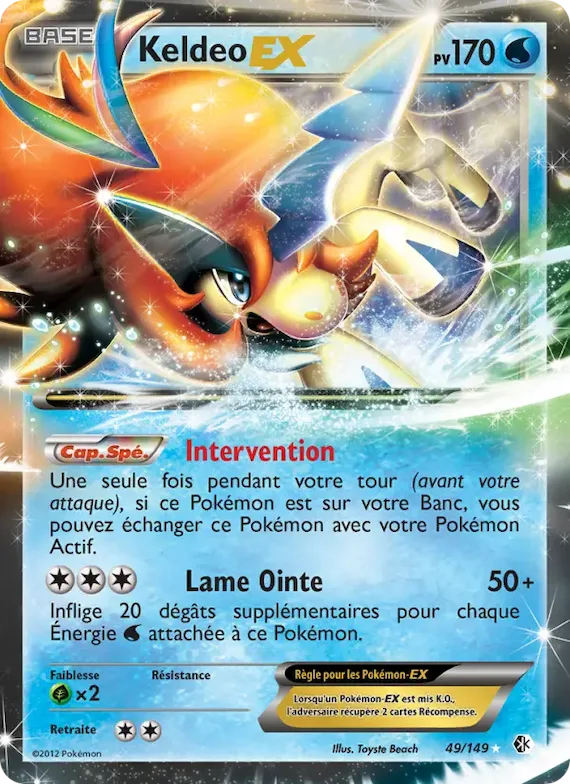 Keldeo EX 49 – Frontières Franchies